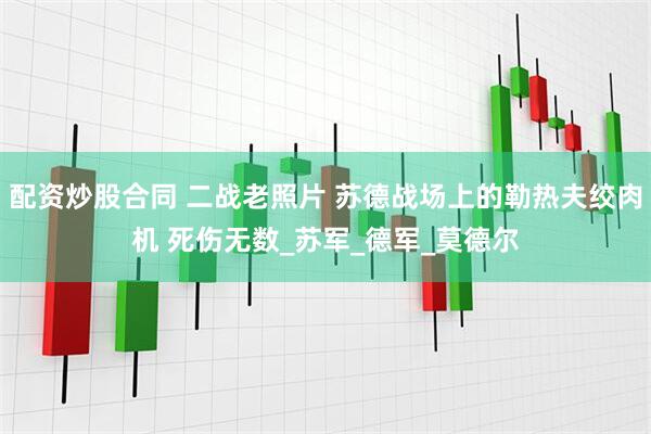 配资炒股合同 二战老照片 苏德战场上的勒热夫绞肉机 死伤无数_苏军_德军_莫德尔